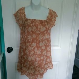 💥3/$48💥O'Neil NWT - Flowy FLORAL Blouse. Sz xs